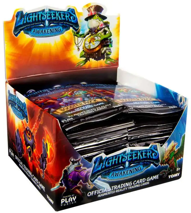 Booster Pack TOMY Trading Card Game x2 Lightseekers TCG Contains 9 Cards 
