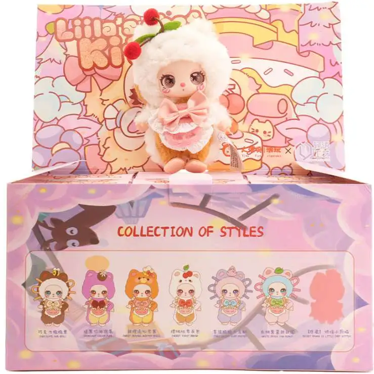 Liila 's chef kitten6体セット Baby Three Liilas Chef Kitten Box of 6 Mystery Packs Big