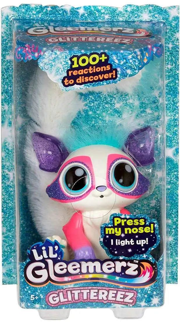 Mattel Lil' Gleemerz Glittereez Toy Figure Shinette Pink 100 Reactions for sale online 