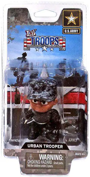 Lil' Troops U.S. Army Urban Trooper Action Figure [Damaged Package]