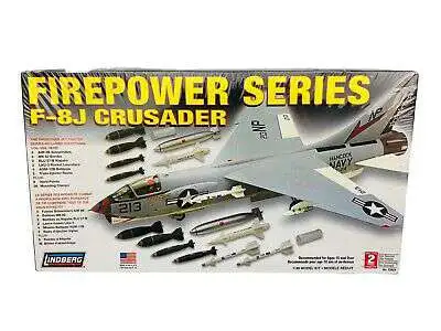 Lindberg Military Miniature Firepower Series F-8J Crusader Model Kit
