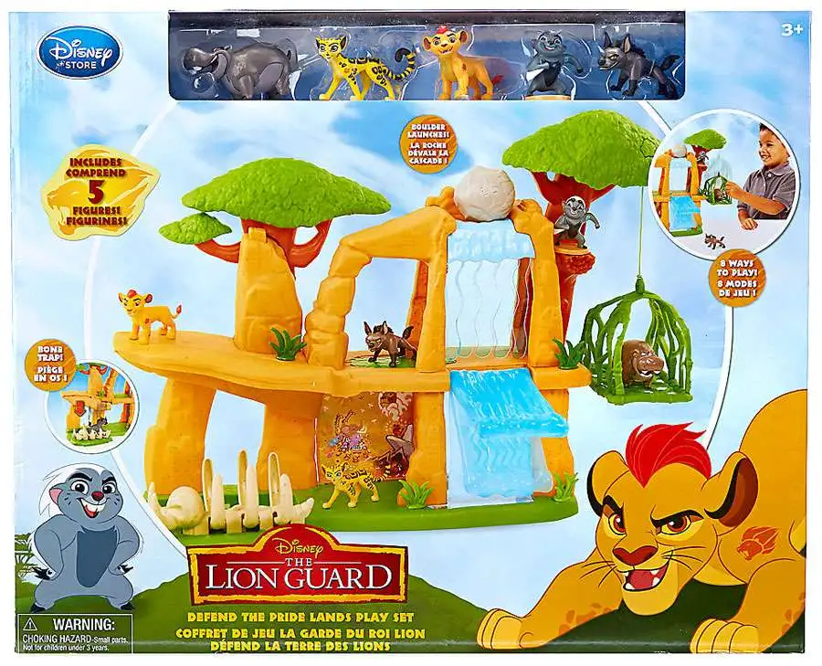 Figurines La garde du roi lion Playset Disney Store Kion Fuli Bunga Beshte  Ono Timon Pumbaa - Figurines/Playsets - La Boutique Disney