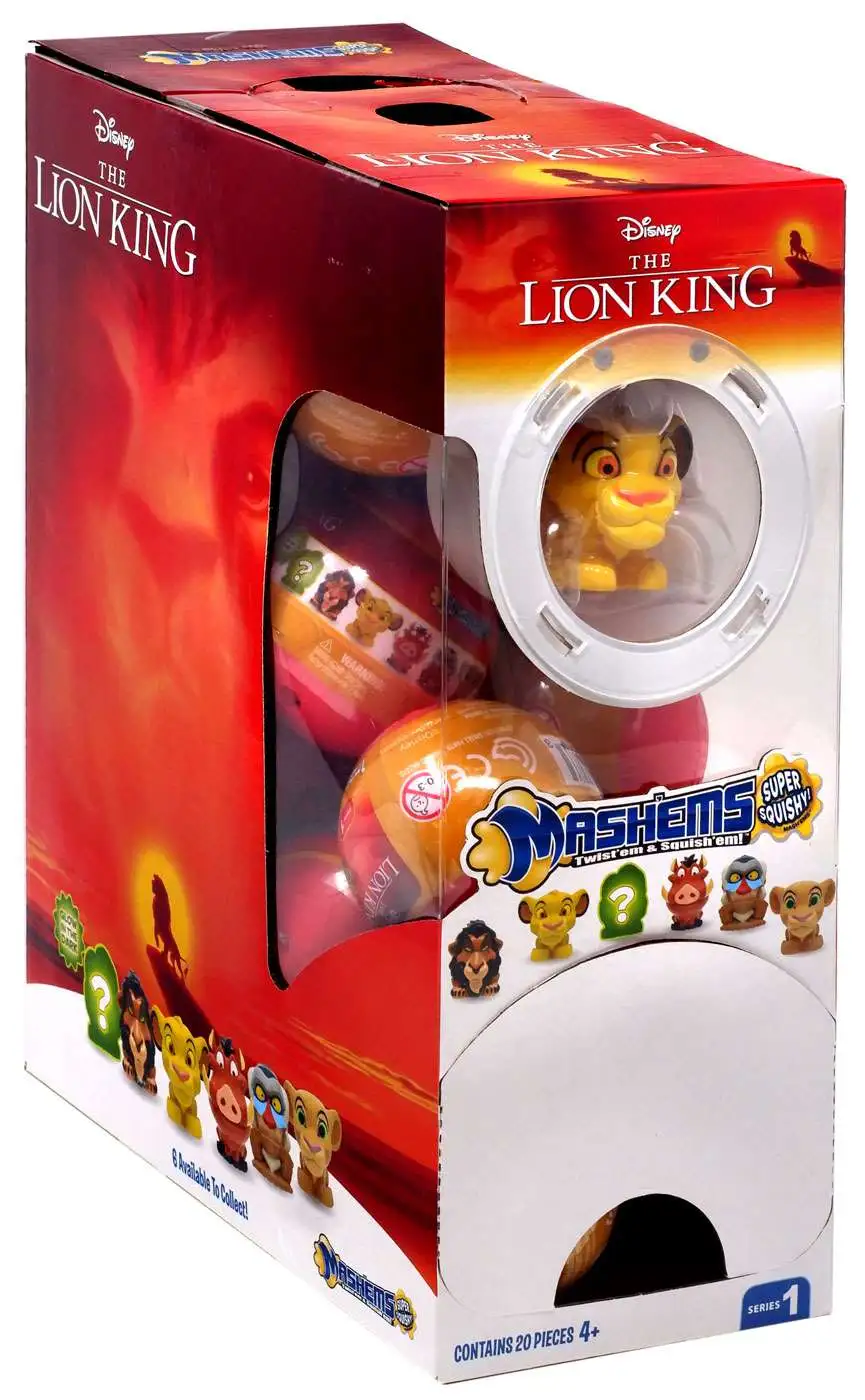 Disney MashEms Series 1 The Lion King Mystery Box [20 Packs]