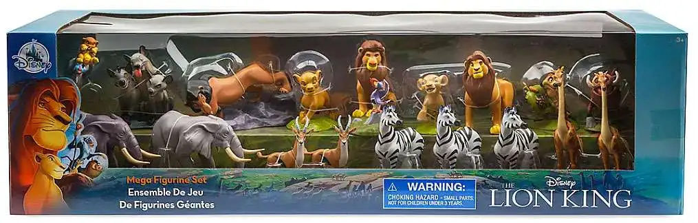 Disney The Lion King Mufasa, 2x Simba, Rafiki, Scar,