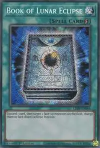 YuGiOh Lightning Overdrive Secret Rare Book of Lunar Eclipse LIOV-EN064