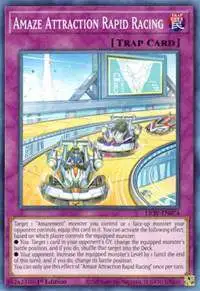 YuGiOh Lightning Overdrive Common Amaze Attraction Rapid Racing LIOV-EN074