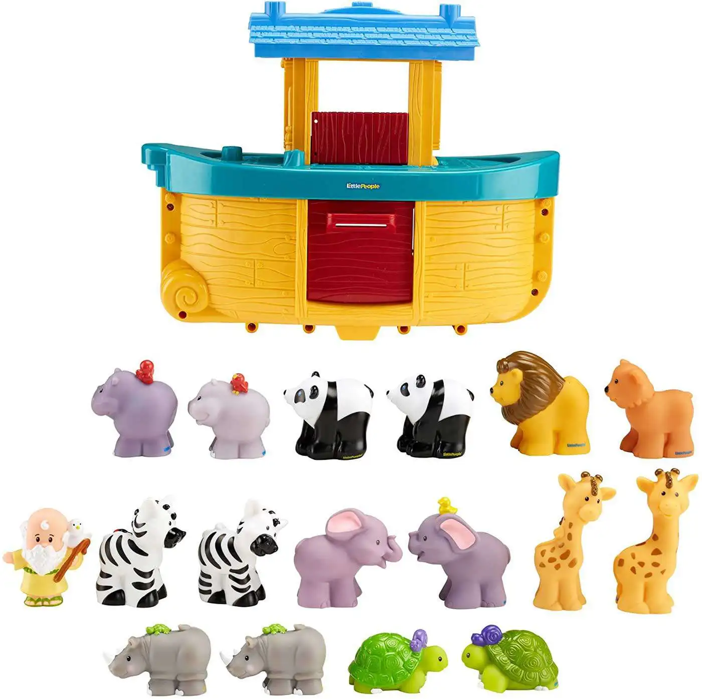 Fisher Price Little People MALE LION for Noah's Ark Zoo Jungle Head Moves Turns 