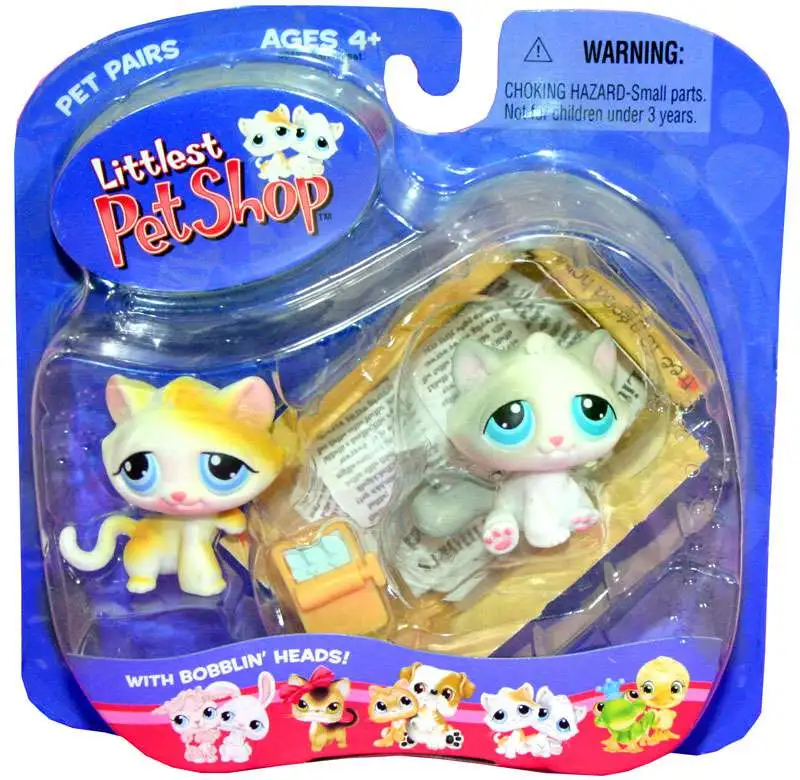 Hasbro Littlest Pet Shop LPS Lot AA ~ Mini Baby Size Pets With Tiny Accessories 