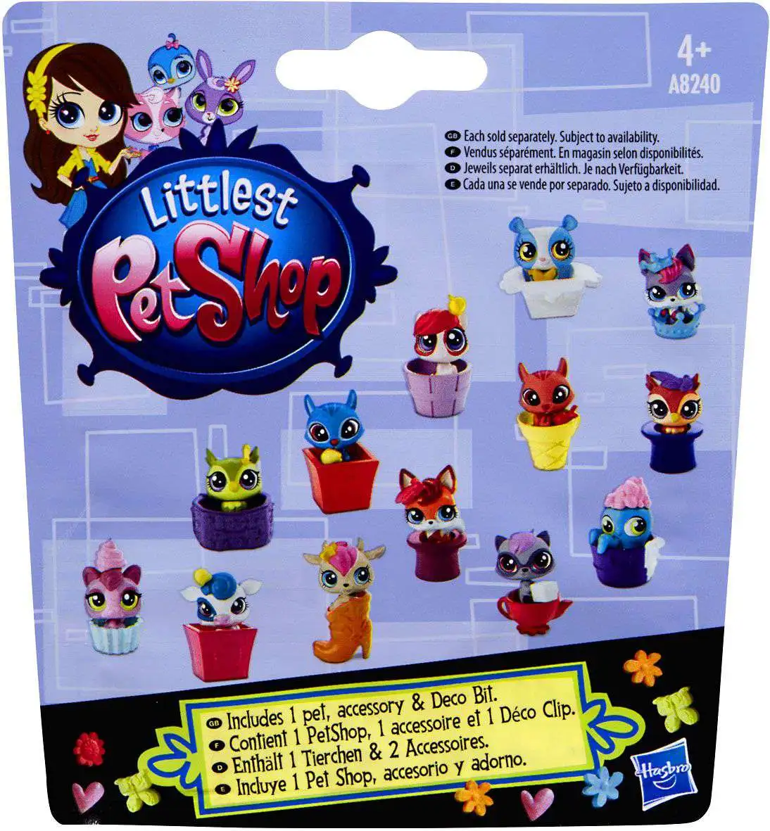 Littlest Pet Shop Blind Bag Pets Rings Series 1 6-Pack