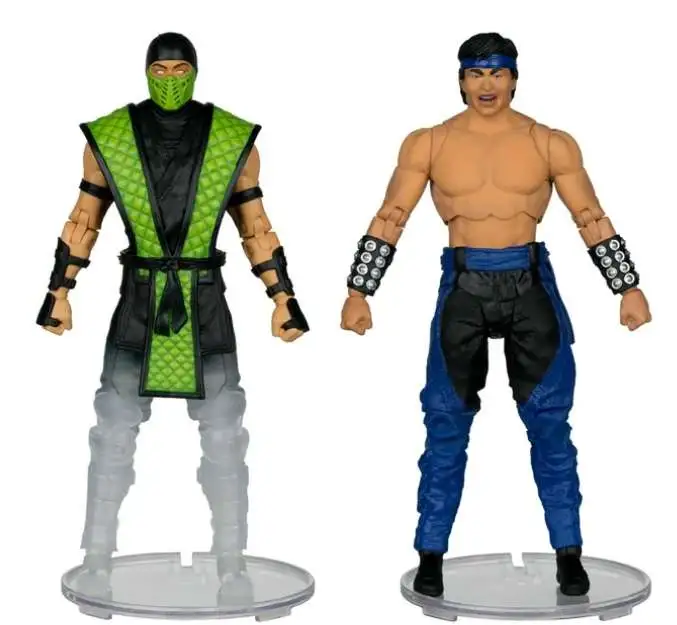 McFarlane Mortal Kombat Klassic Liu Kang vs. Reptile Action Figures