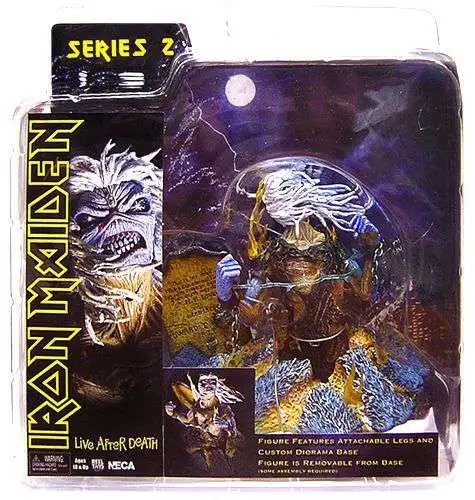 NECA Iron Maiden Live After Death 7 Action Figure Damaged