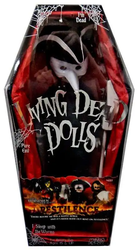 【未開封】LIVING DEAD DOLLS 黙示録 PESTILENCE Living Dead Dolls The Four Horsemen Pestilence Doll Mezco Toyz