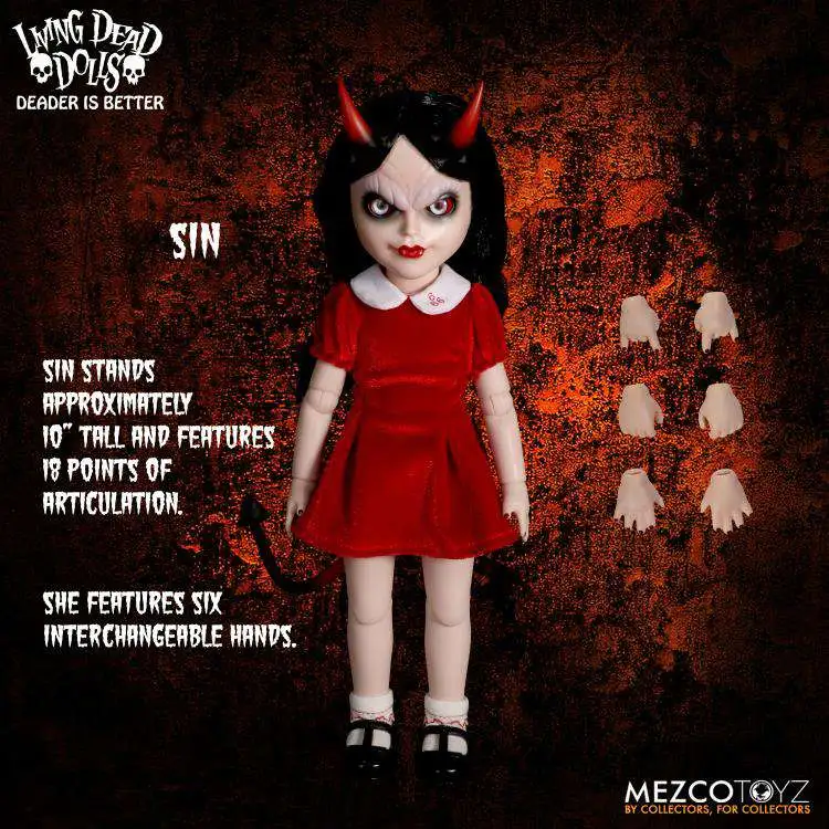 Living Dead Dolls Sin 10-Inch Doll (Pre-Order ships April)