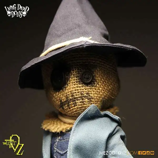 Living Dead Dolls Lost In Oz Purdy as The Scarecrow 10 Doll Mezco 
