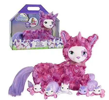 Llamacorn Surprise Dolly & Her Babies Plush Toy