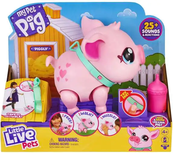 Little Live Pets My Pet Pig Piggly Interactive Toy [Damaged Package]