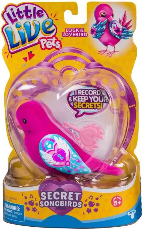 Little Live Pets Secret Songbirds Lockie Lovebird Figure [Series 7]