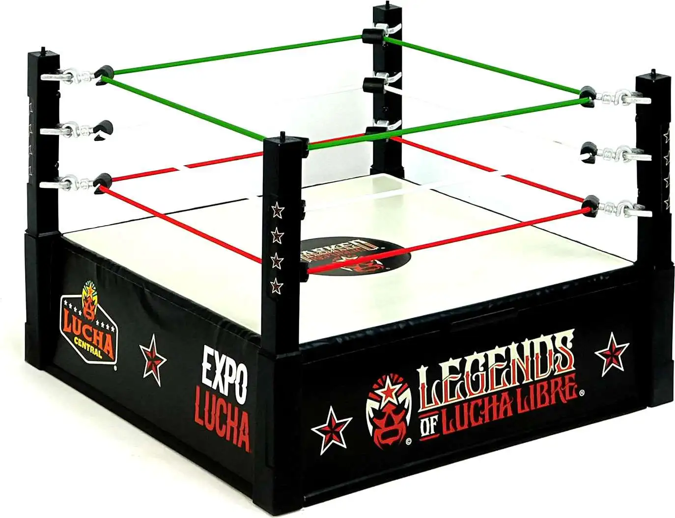 Legends of Lucha Libre Wrestling Ring 6-Inch Play Set