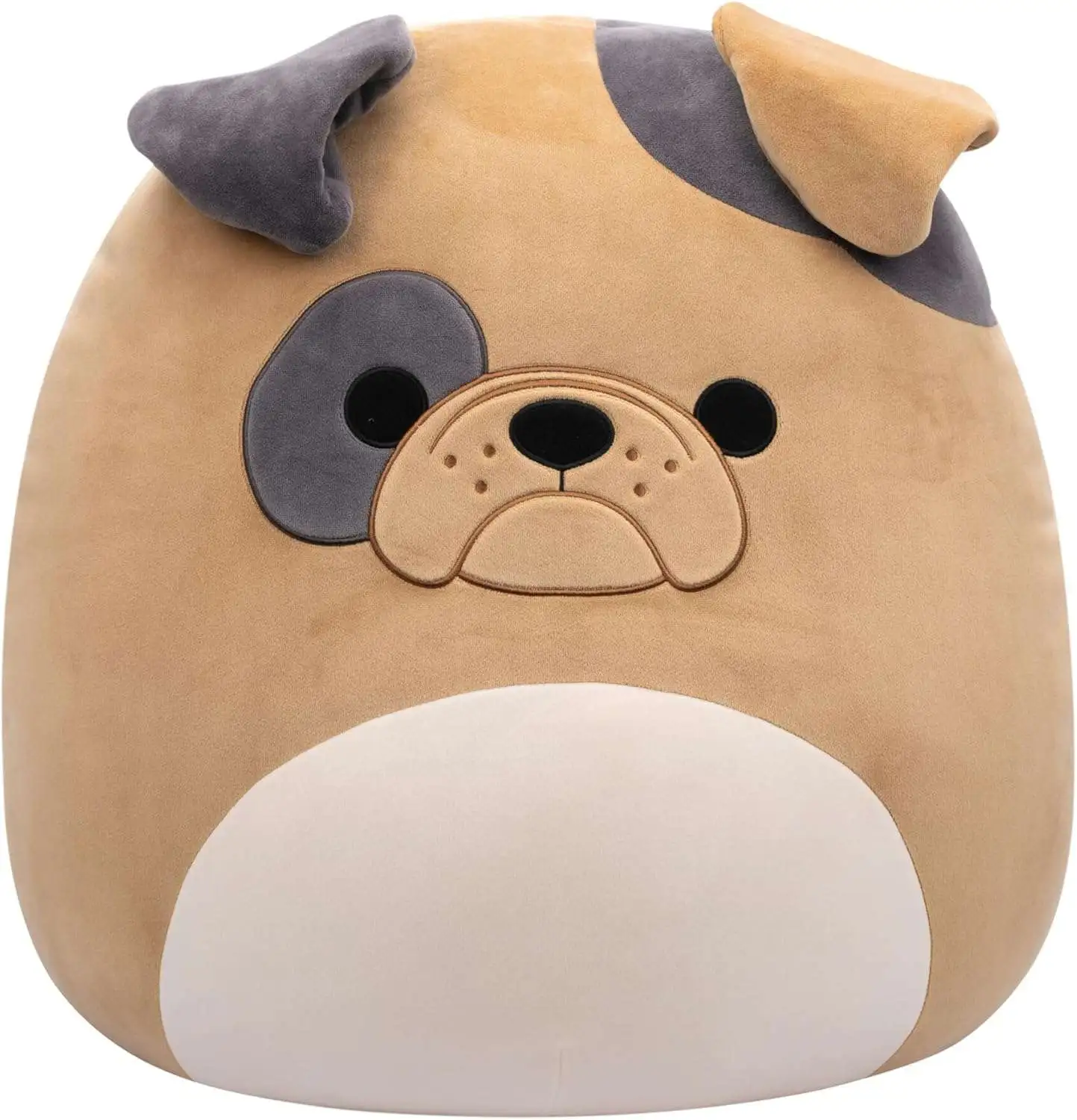 Squishmallows Loafer Brown Bulldog 20-Inch Plush