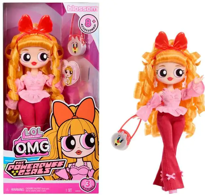 LOL Surprise Powerpuff Girls OMG Blossom Fashion Doll