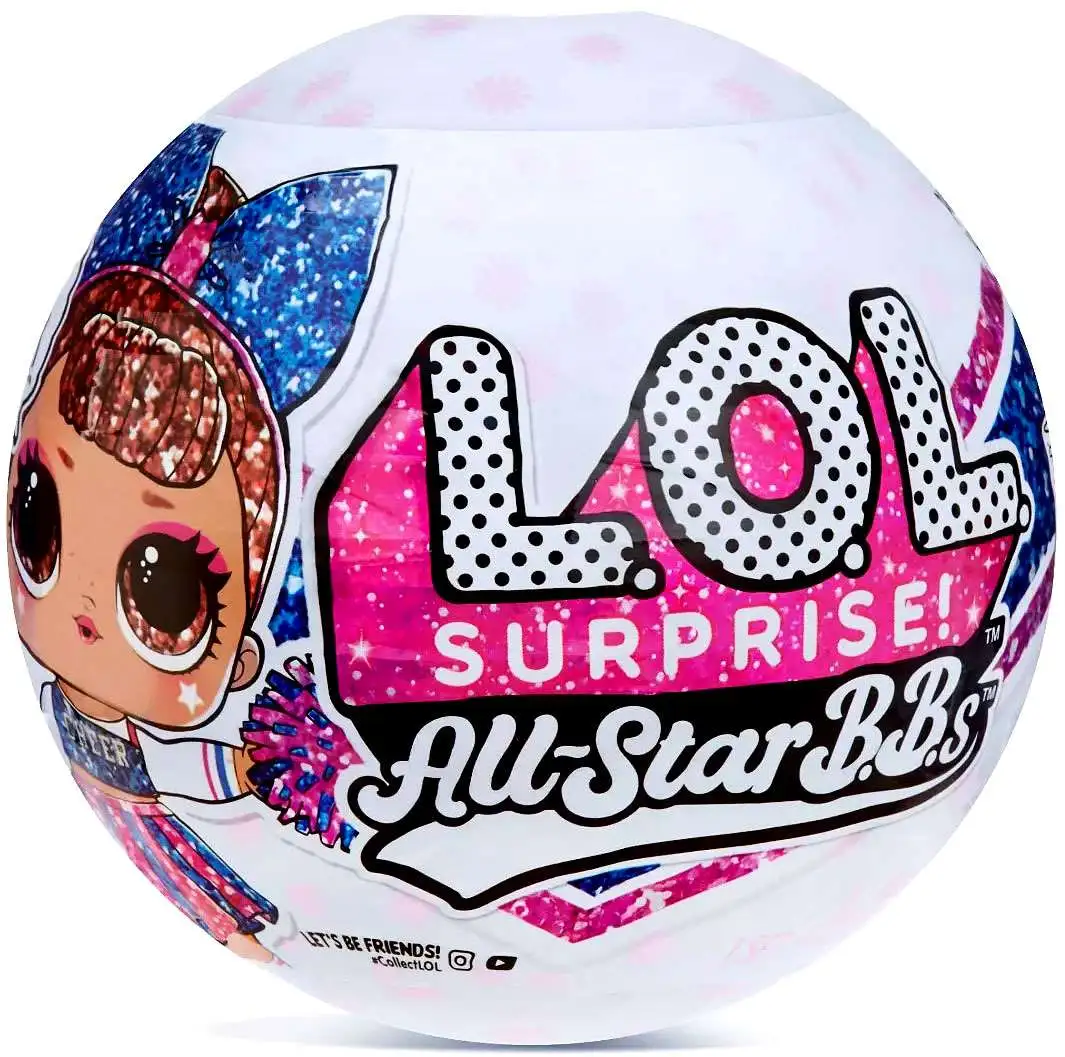 LOL Surprise All Stars BBs Series 2 Cheer Team Mystery Pack [1 RANDOM Team Color!]