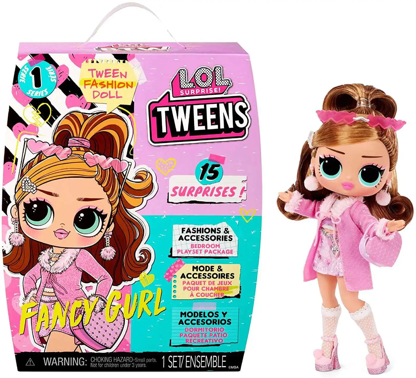 LOL Surprise Tweens Series 1 Fancy Gurl Fashion Doll [Damaged Package]