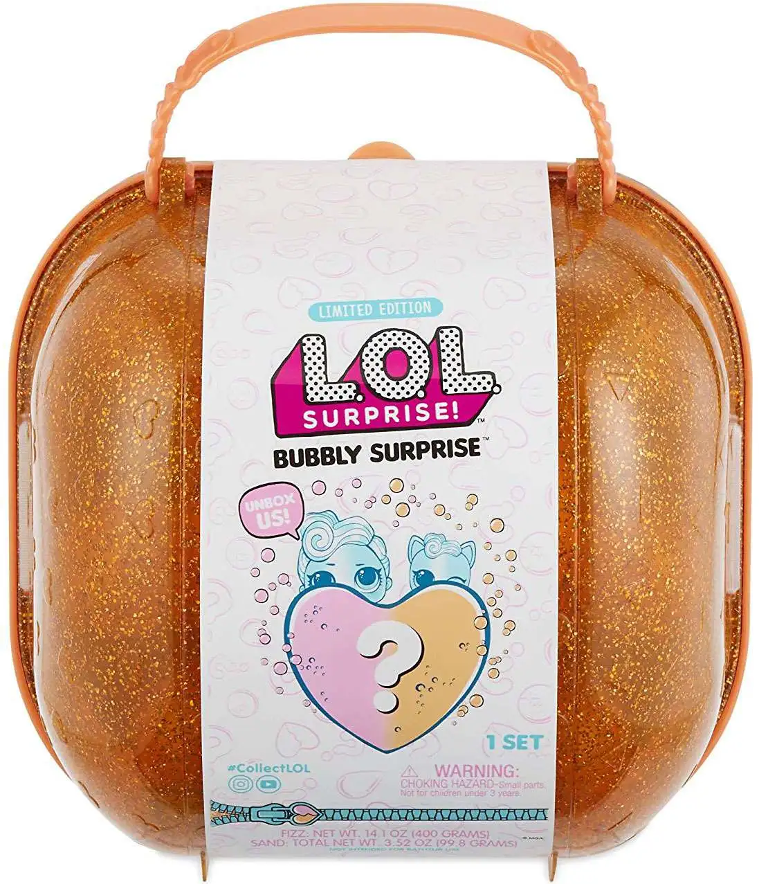 LOL Surprise 2019 LIMITED EDITION BUBBLY Surprise Mystery Pack [ORANGE, Damaged Package]