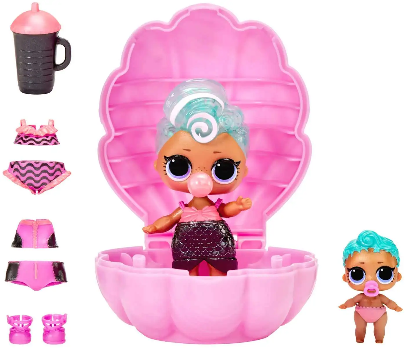 LOL Surprise Glitter Color Change Surprise Deluxe Pearl Surprise Mystery Pack Purple MGA Entertainment ToyWiz