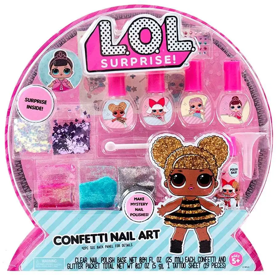 LOL Surprise Confetti Nail Art [Loose]