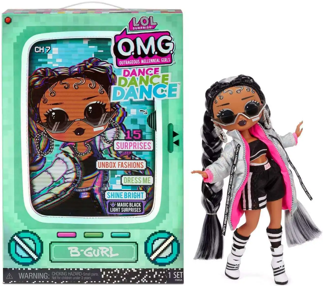 LOL Surprise Dance Dance Dance OMG B-Gurl Fashion Doll [Damaged Package]
