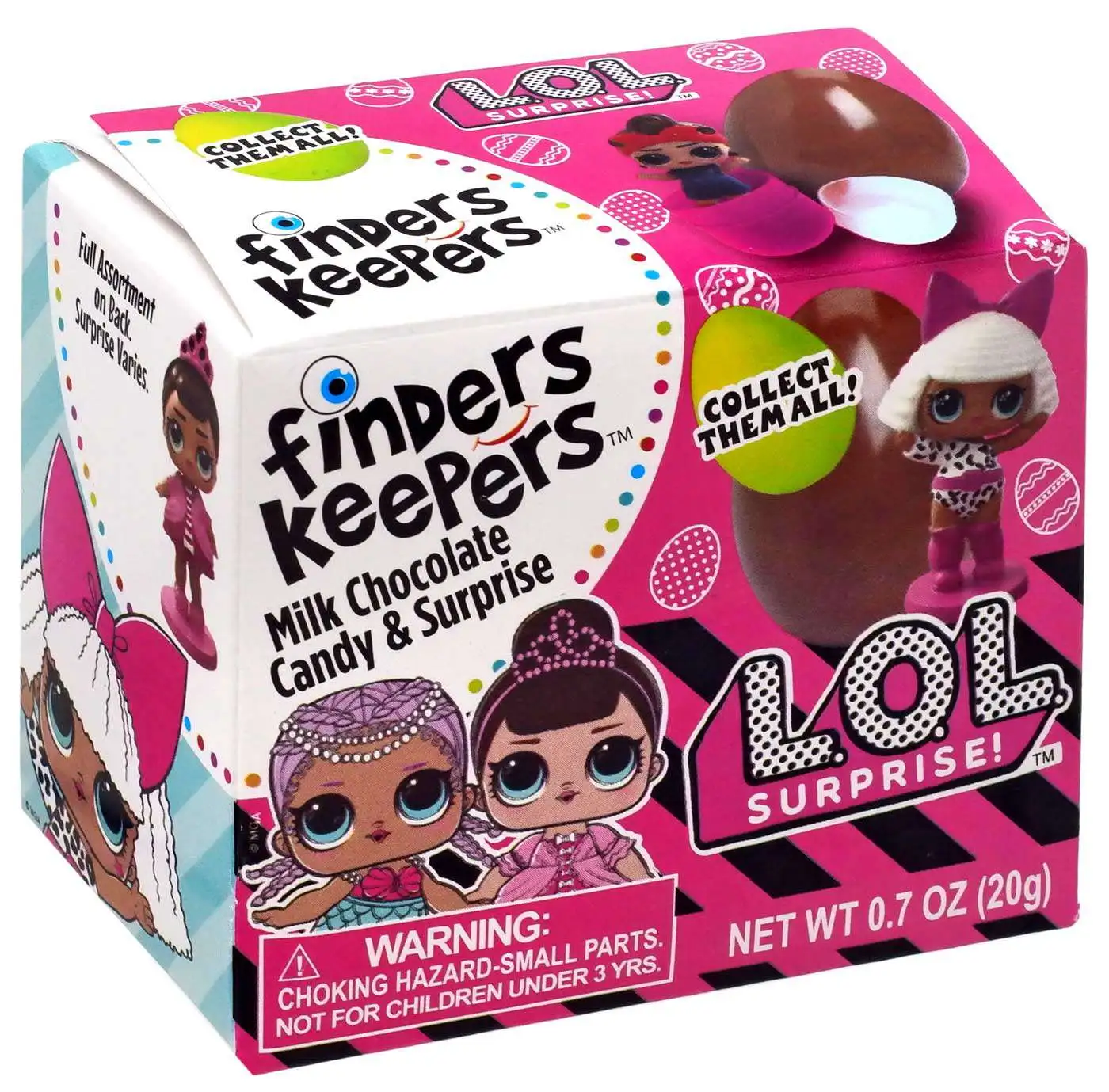 Finders Keepers LOL Surprise! Milk Chocolate & Surprise, New Series 2 - 0.7 oz