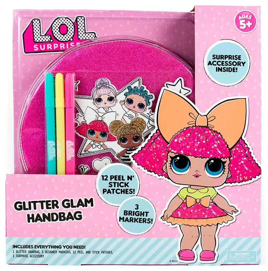 LOL Surprise Glitter Glam Handbag [Damaged Package]