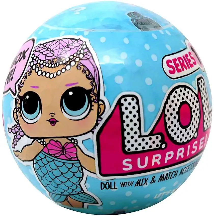 Original LOL Surprise Doll WAVES Mermaid Series 3 Real L.O.L toy girl gift 