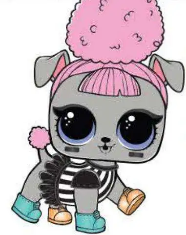 LOL Surprise Doll Pets Eye Spy Series 4 Miss Skunk Fancy 