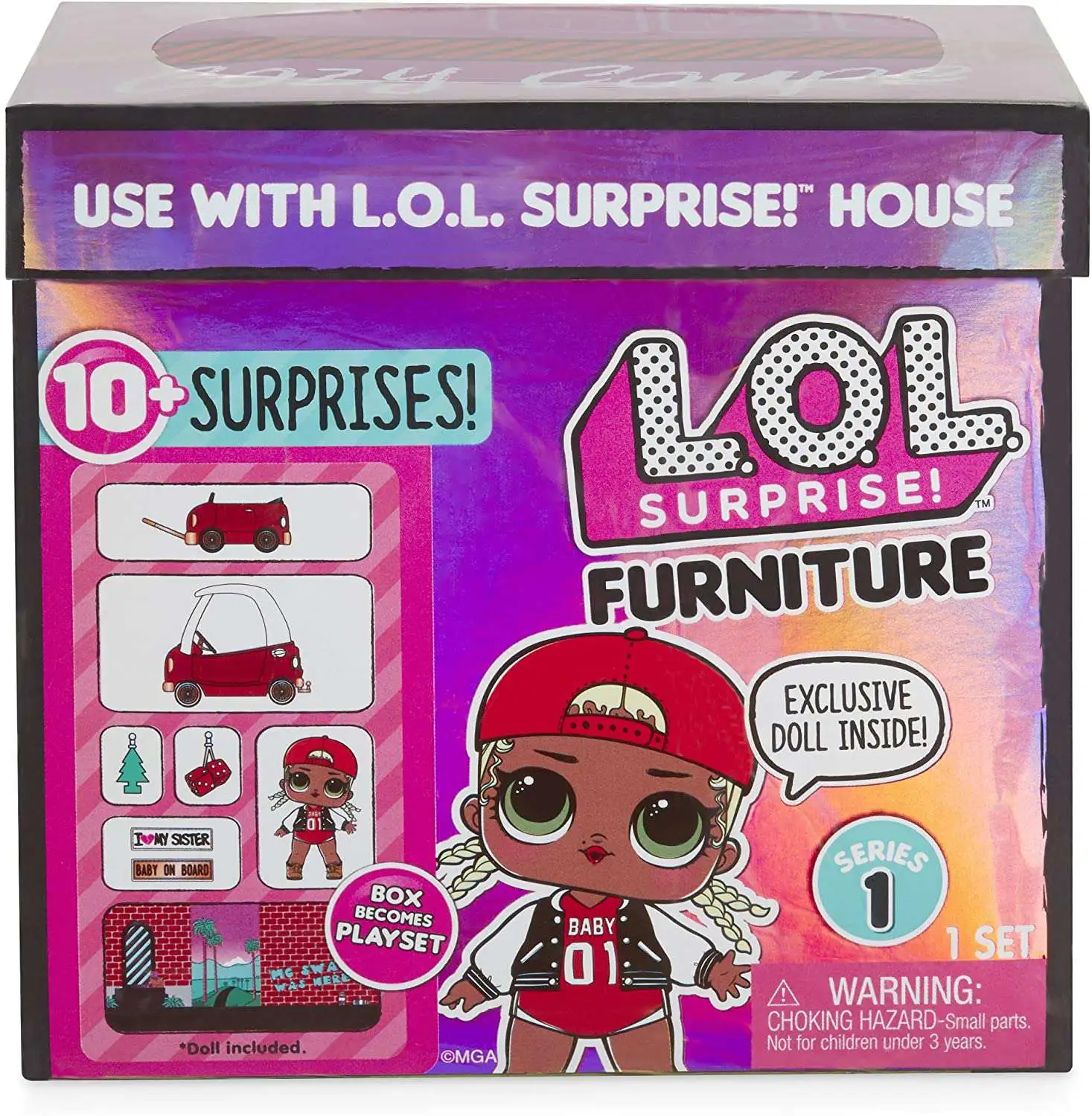 Series 1 Furniture Boutique with Queen Bee Doll and 10 L.O.L Surprise Surprises for sale online 