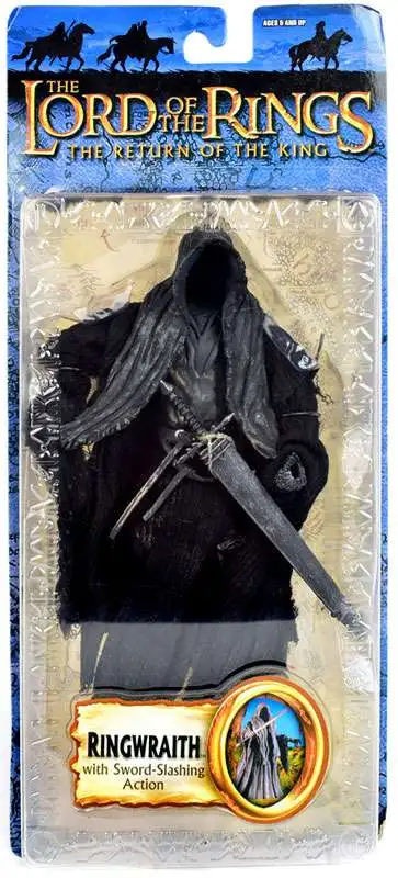ToyBiz Lord of the Rings Two Towers Toy Biz Ringwraith with Sword-Slashing action 