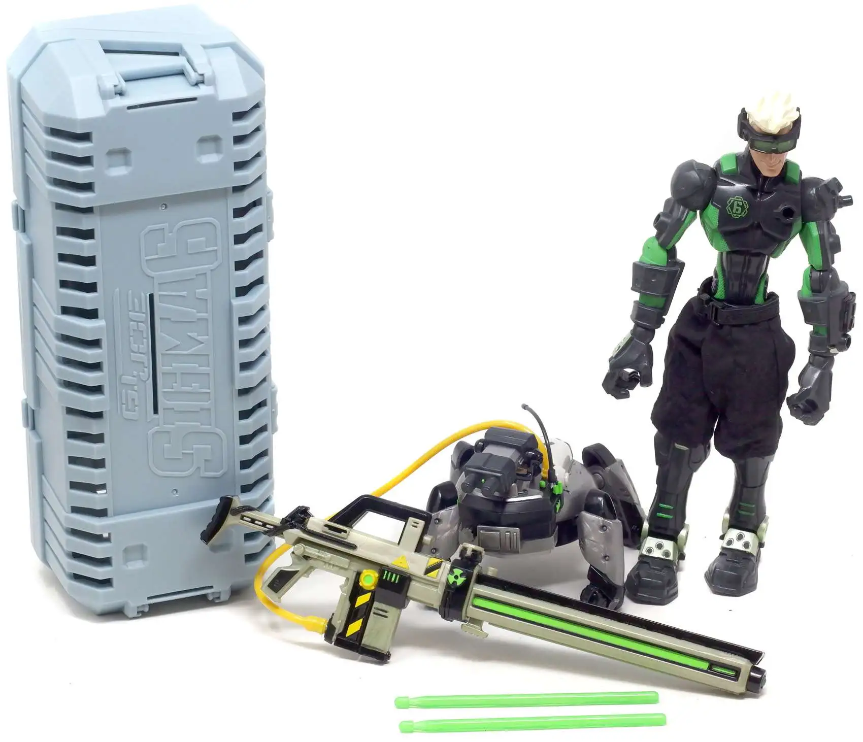 GI Joe Sigma 6 Hi-Tech with HOUND Sentry Action Figure [Loose]