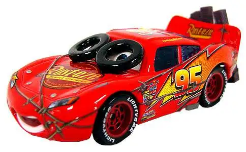 Disney Pixar Cars Loose Lightning McQueen 155 Diecast Car Spin Out ...
