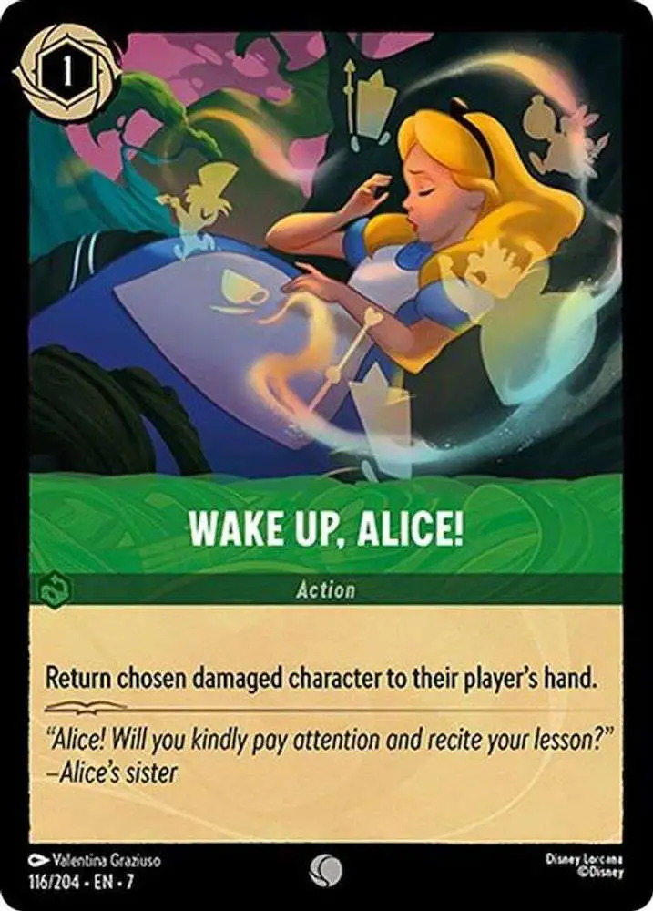 alice lorcana card - Rise of the Floodborn - - Growing Girl (Legendary) Alex Accorsi Rise of the Floodborn Singles Alice Growing Girl (Alt Art)
