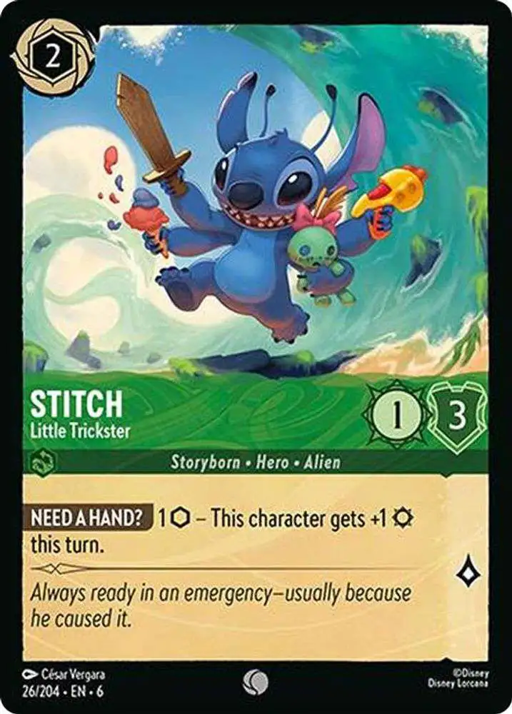 Disney Lorcana Trading Card Game Azurite Sea Single Card