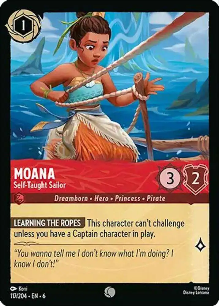 lorcana cards moana ICONIC Pulled from Lorcana! Ruby Card Type Disney Lorcana 4pc. Moana Card