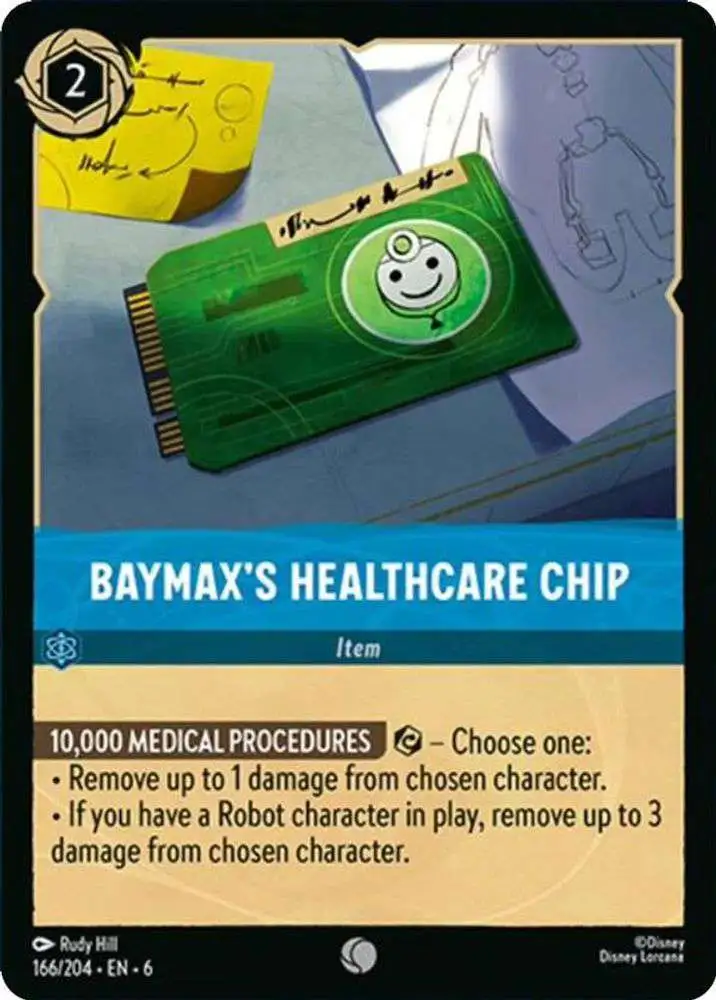 lorcana baymax card Baymax - Personal Healthcare Companion (Enchanted)