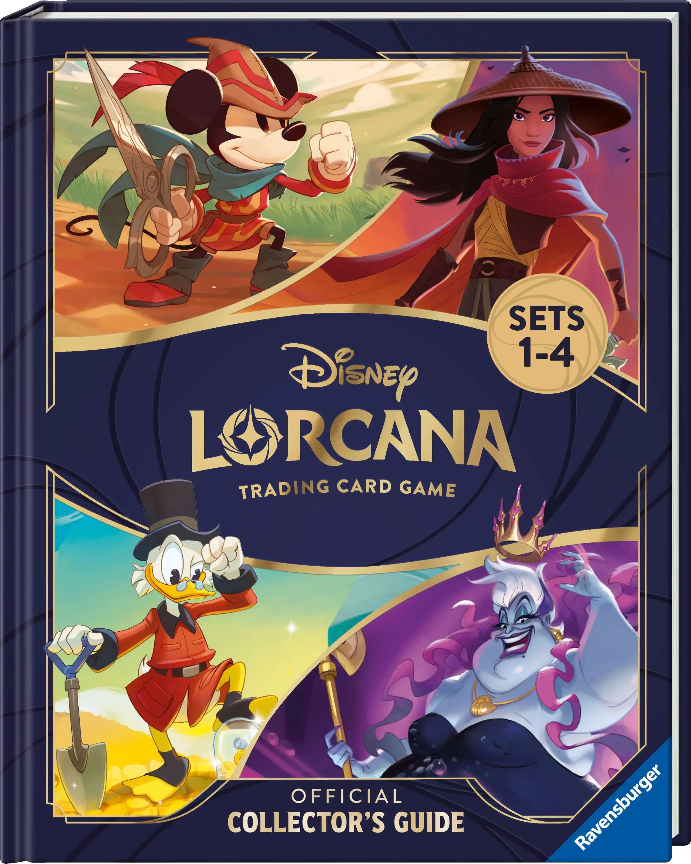 Disney Lorcana Trading Card Game Sets 1-4 Official Collectors Guide  Ravensburger - ToyWiz