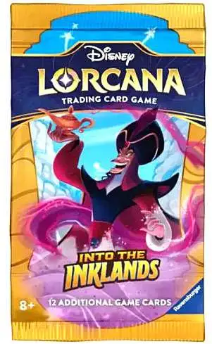Disney Lorcana TCG Captain Hook Card Sleeves (65) NEW SEALED IN HAND