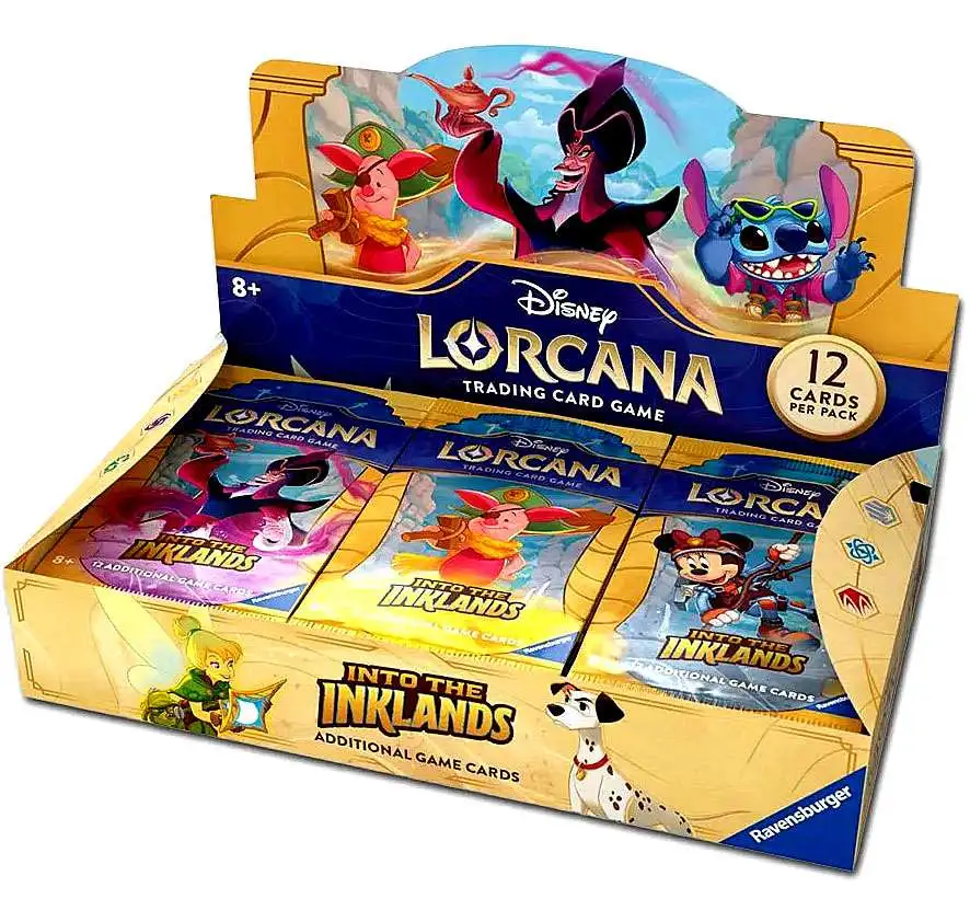 Disney Lorcana Trading Card Game Into the Inklands Booster Box 24 Packs  Ravensburger - ToyWiz