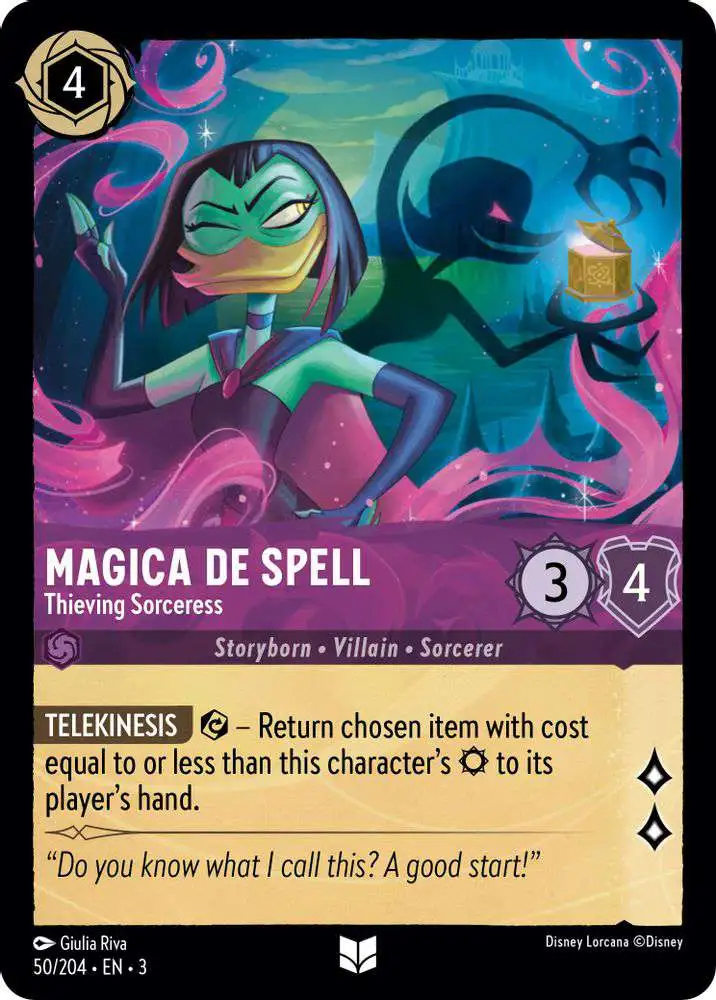 Disney Lorcana Trading Card Game Into the Inklands Single