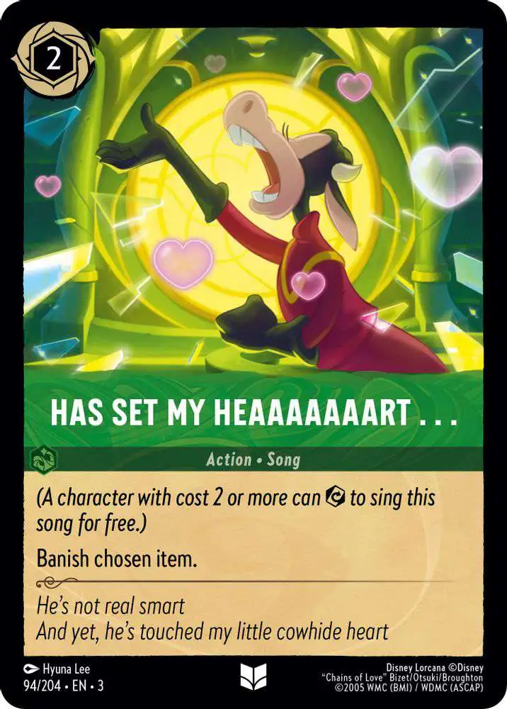 Disney Lorcana Trading Card Game Into the Inklands Single