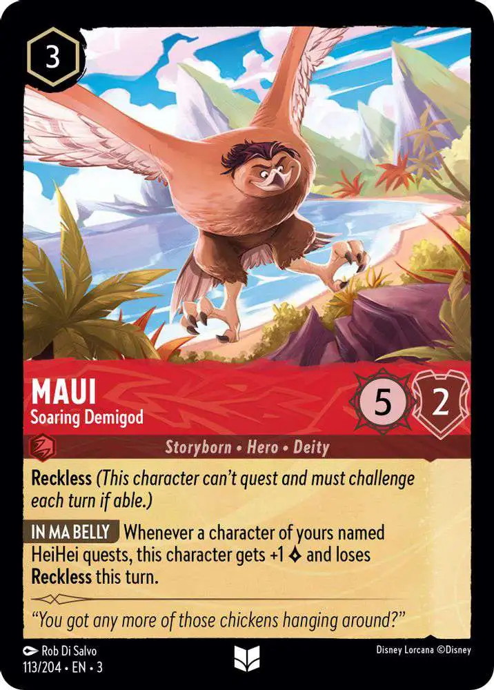 Disney Lorcana Trading Card Game Into the Inklands Single