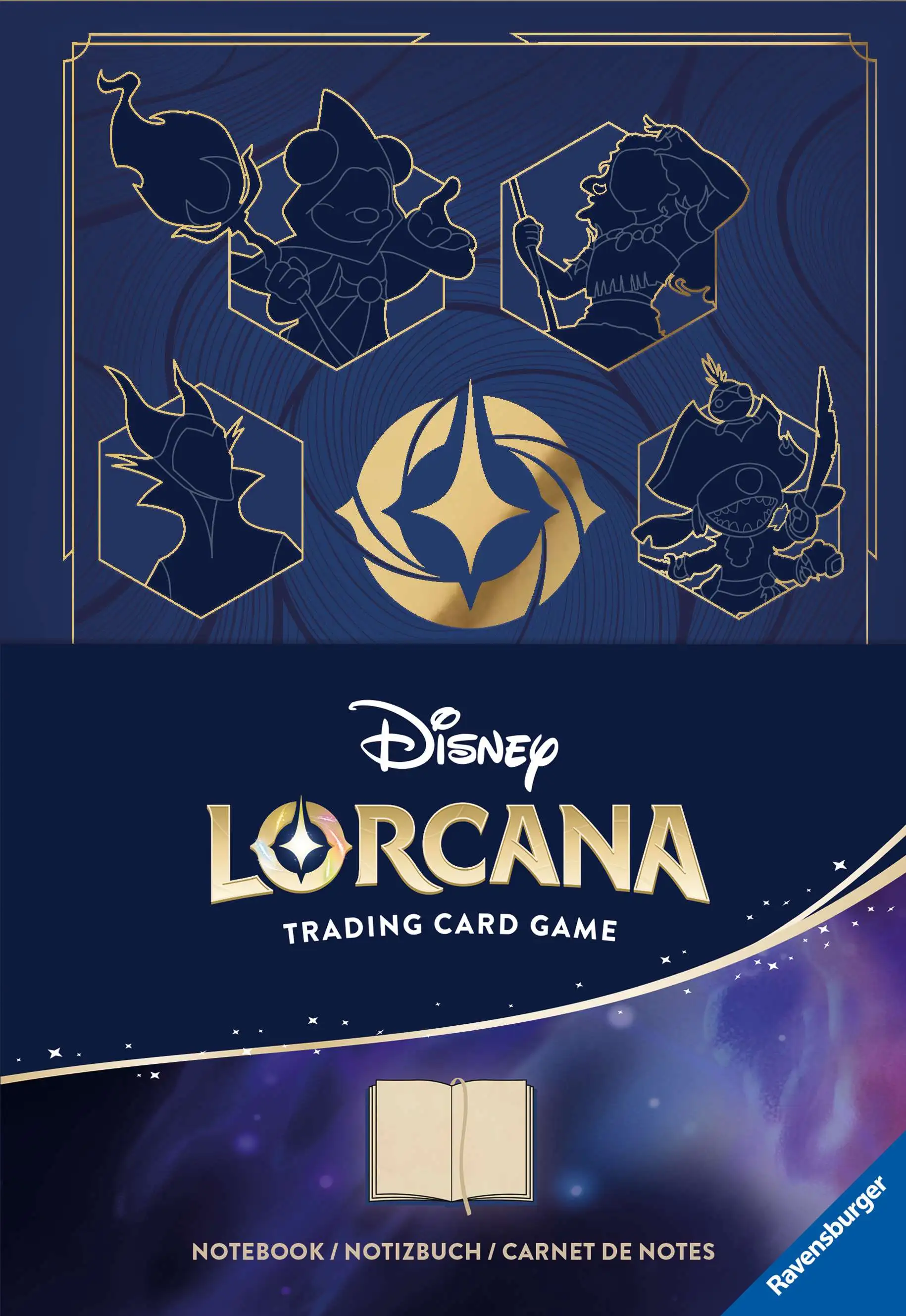 disney lorcana trading card Lorcana Notebook