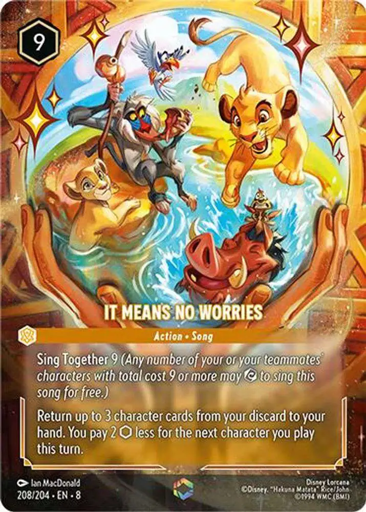 Disney Lorcana Trading Card Game Reign of Jafar Single Card